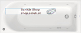 DU Whirlwanne D-Neo 1700x700mm, wei�, (760478000JP1000)