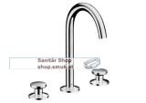 HG 3-Loch Waschtischarmatur Select 170 (48070000)