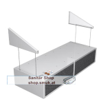 KM Wandkonsole Typ 500890 RAL 9016 (253000500890)