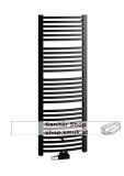 Kermi Basic -50 R BH1172x35x450mm QN511, schwarz soft (RAL 9005 MT) (ER01M120045AXXK)