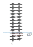 Kermi Ideos -E BH1526x35x758mm P=800W,graphit met.,WWS swz,links (IDE1015750403XK)