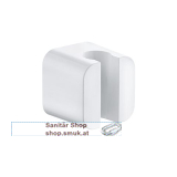 KLUDI A-QA WAND-BRAUSEHALTER WEISS (6555143-00)