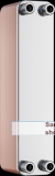 Reflex Plattenw�rmetauscher Longtherm gel�tet RHB-60-10, AG 1 1/4' (8037400)