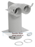 VAILLANT Ventilanschluss D125 90Grad, 2x (0020176832)