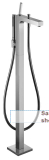 HG Wannenmischer Axor Citterio Fertigset (39451000)