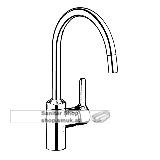 KLUDI BINGO STAR Sp�ltisch EHM DN 10 (428519678)