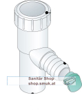 ALVA Varia T-St�ck 90 f�r WM-Anschluss (AQARVARSS1E2)