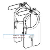 Geberit Aufspannplatten, Set (GE359822001) Geberit Aufspannplatten, Set (GE359822001)