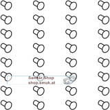 GE Renova Plan Deckkappen weiss 32 Stk (GE595271000)