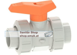 Kugelhahn Typ 542 PVC-C mit Klebemuffe (GF163542017)