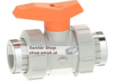 Kugelhahn Typ 542 PVC-C mit Gewindemuffe (GF163542037)
