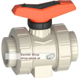 Kugelhahn Typ 546 Pro PP-H Schweissmuffe (GF167546611) Kugelhahn Typ 546 Pro PP-H Schweissmuffe (GF167546611)