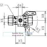Kugelhahn 546 Pro P PVC-U FKM d32DN25 (GF199250015) Kugelhahn 546 Pro P PVC-U FKM d32DN25 (GF199250015)
