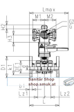 Kugelhahn 546 Pro P PVC-U FKM d32DN25 (GF199250295) Kugelhahn 546 Pro P PVC-U FKM d32DN25 (GF199250295)
