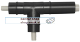 GF T-St�ck 90Cr.DR PVC-U/PE100/Dytex (GF721204163)