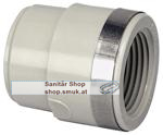 GF Reduktions-Nippel PP-H 20 x 1/4' PN10 (GF727910433)
