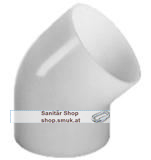 GF WINKEL 45 PVDF-HP-IR. PN16 D20 (GF735158631) GF WINKEL 45 PVDF-HP-IR. PN16 D20 (GF735158631)