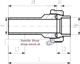 �g Verschr INOX SDR11 PN16 d63-Rp2" (GF738540211)