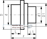 Red isol PE100 SDR17 PN10 d450-d355 (GF738903864)