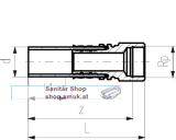 �G Fittng iso INOX SDR11 PN16 d32-Rp3/4" (GF738943018)