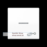 Wippe 1fach, Symbol T�r, mit Lichtleiter (JNGAS591KO5TWW)