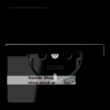 SCHUKO-Steckdose, 16 A 250 V -, Klappde (JNGLS1520KLSW)