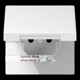 SCHUKO-Steckdose, 16 A 250 V -, Klappde (JNGLS1520KLWW)
