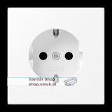 SCHUKO-Steckdose, 16 A 250 V -, Schraub (JNGLS1521WWM)