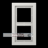 Rahmen 2fach, LS-DESIGN, Duroplast, lich (JNGLSD982LG)