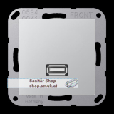 USB 2.0, Thermoplast lackiert, Serie A, (JNGMAA1122AL)