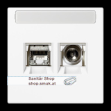 Smart-TV-Anschlussdose 1fach, mit Schrif (JNGMMDLS4521WWM)