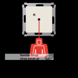 Zugtaster, Thermoplast, Serie AS, wei� ( (JNGNRSAS0834ZT)