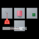 Notrufset, Duroplast lackiert, Serie LS, (JNGNRSLC0834257)