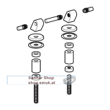 Keramag Scharniere verchromt (GE597146000)