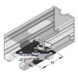 Stex Montageplatte MP 45, M10 gvz (MEF1280010) Stex Montageplatte MP 45, M10 gvz (MEF1280010)