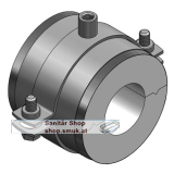 Kalteschelle RG80 ALU/PU, 48,3 mm Iso (MEF76204842B)