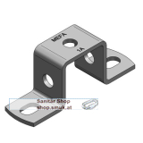 Hutprofil Doppel-C-Profil 45/52, (MEF8162452)