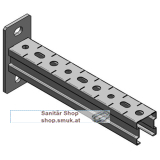 Konsole Stex 35/35, L= 225 mm Platte (MEFKON35/35/225) Konsole Stex 35/35, L= 225 mm Platte (MEFKON35/35/225)
