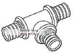 REHAU T-Stück SDR 11 LX (RH1169047) REHAU T-Stück SDR 11 LX (RH1169047)