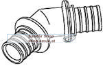 REHAU Winkel SDR 11 LX (RH1169131) REHAU Winkel SDR 11 LX (RH1169131)