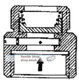 Ritag Muffenr�ckschlagventil Tcr 70, 10K 1" (RITCR1)
