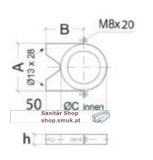 Schiedel Wandhalter (SCHI121004) Schiedel Wandhalter (SCHI121004)