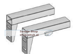 Schiedel ProGasPP Wandkonsole (SCHI149909) Schiedel ProGasPP Wandkonsole (SCHI149909)