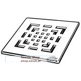 Visign RS2-Rost, 150x150 Viega 492335 (492335)